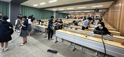1年生ライブ (準備はみんなで)